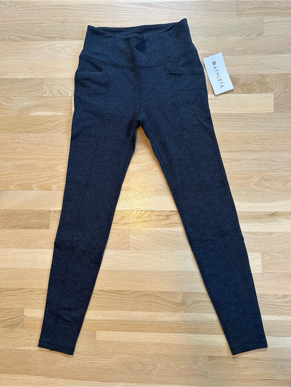 NWT Athleta Herringbone Metro High Waisted Leggings